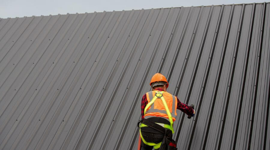 Professional metal roof installation services in Garwin, IA